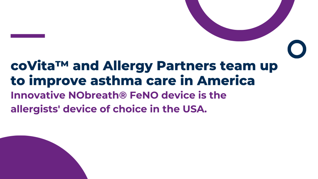 Innovative NObreath® FeNO device is the allergists' device of choice in the USA.