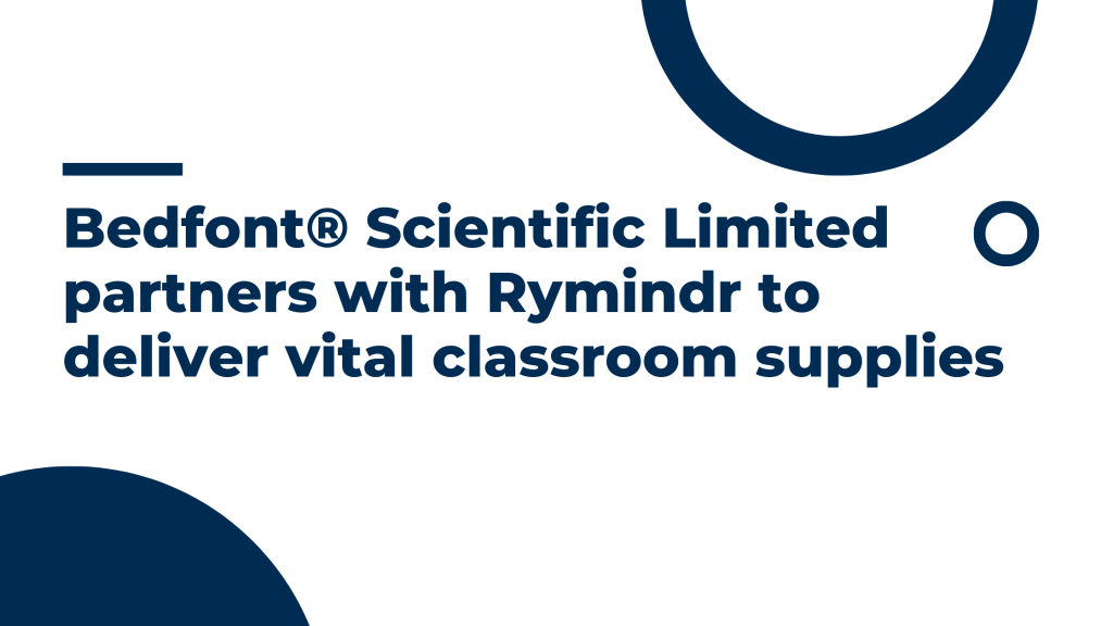 Bedfont® Scientific Limited partners with Rymindr to deliver vital classroom supplies