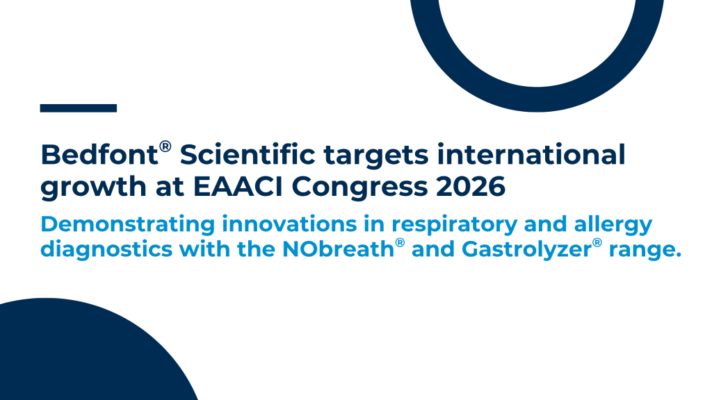 Bedfont® Scientific targets international growth at EAACI Congress 2026